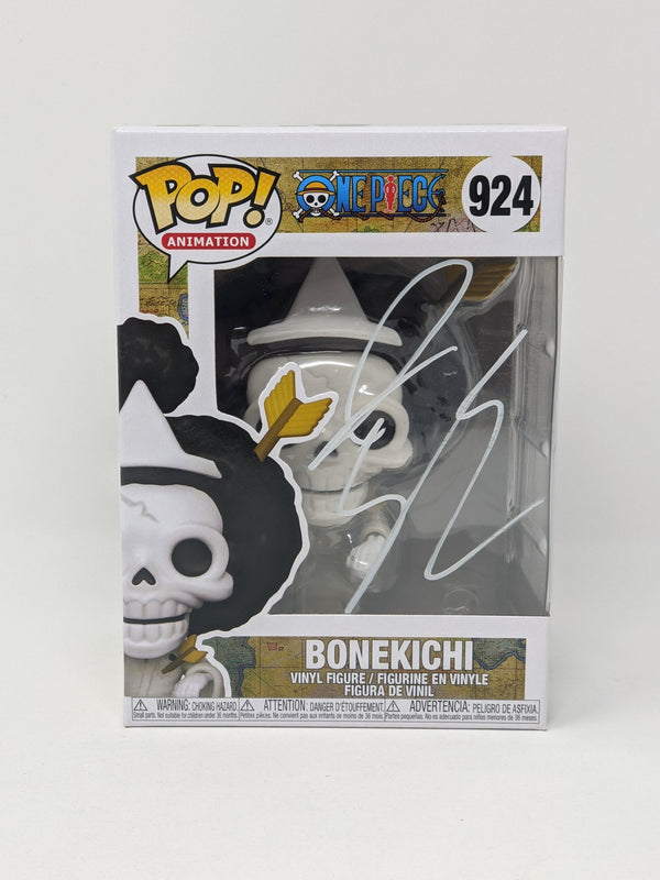 Ian Sinclair One Piece Bonekichi #924 Signed Funko Pop JSA Certified Autograph