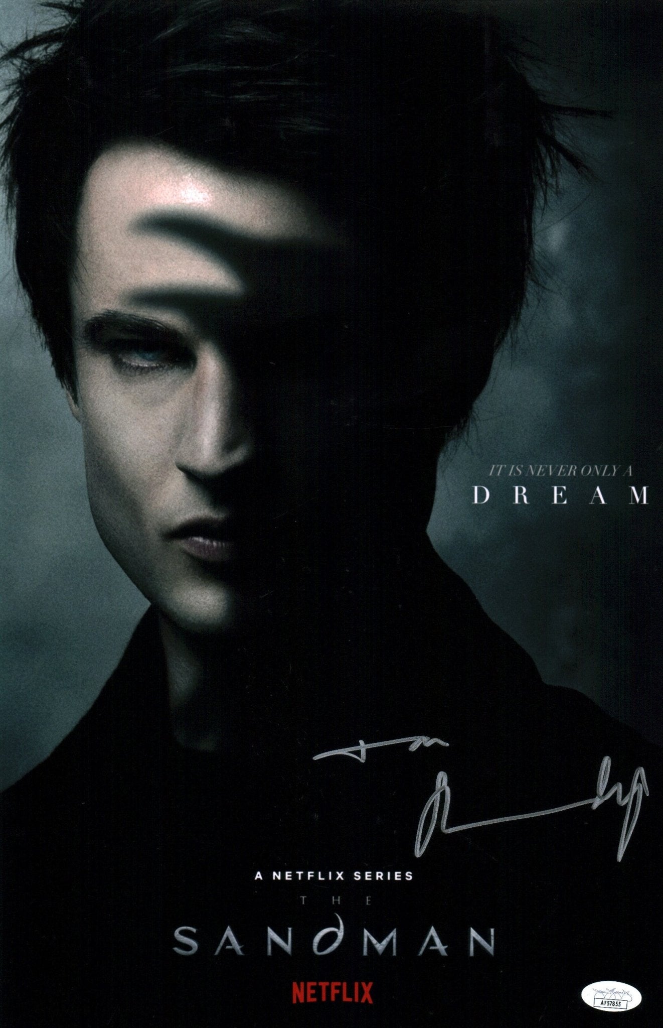 Tom Sturridge The Sandman 11x17 Signed Photo Poster JSA Certified Autograph