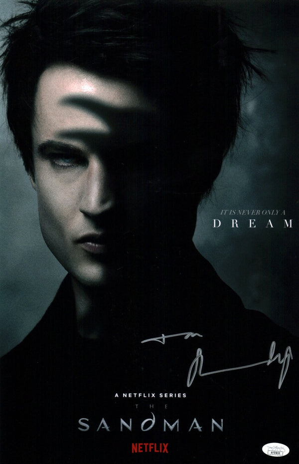 Tom Sturridge The Sandman 11x17 Signed Photo Poster JSA Certified Autograph