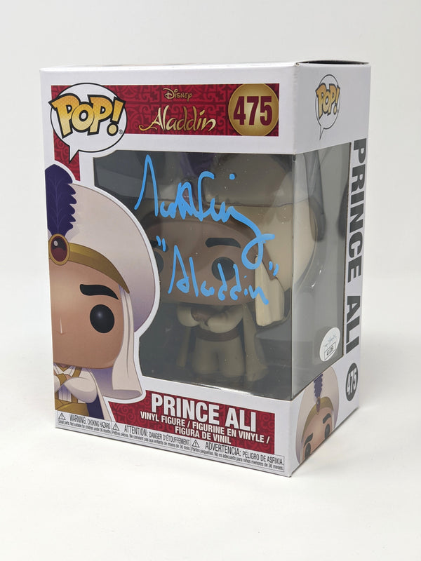 Scott Weinger Disney Aladdin Prince Ali #475 Signed Funko Pop JSA COA Certified Autograph