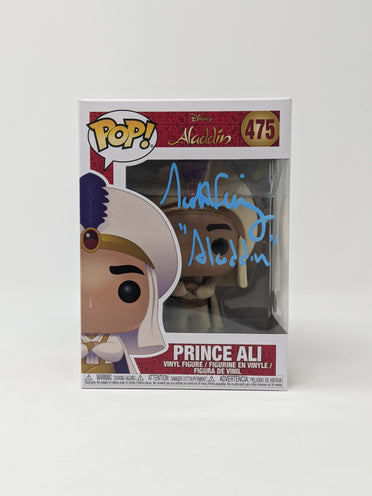 Scott Weinger Disney Aladdin Prince Ali #475 Signed Funko Pop JSA Certified Autograph