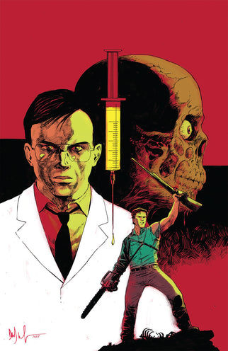 Army of Darkness VS. Reanimator: Necronomicon Rising #1 GalaxyCon Raleigh 2022 Exclusive Virgin Variant Comic Book GalaxyCon