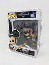 Bret Iwan Disney Kingdom Hearts Mickey #489 Signed JSA Funko Pop Auto GalaxyCon