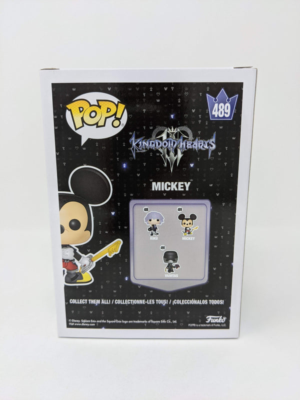 Bret Iwan Disney Kingdom Hearts Mickey #489 Signed JSA Funko Pop Auto GalaxyCon