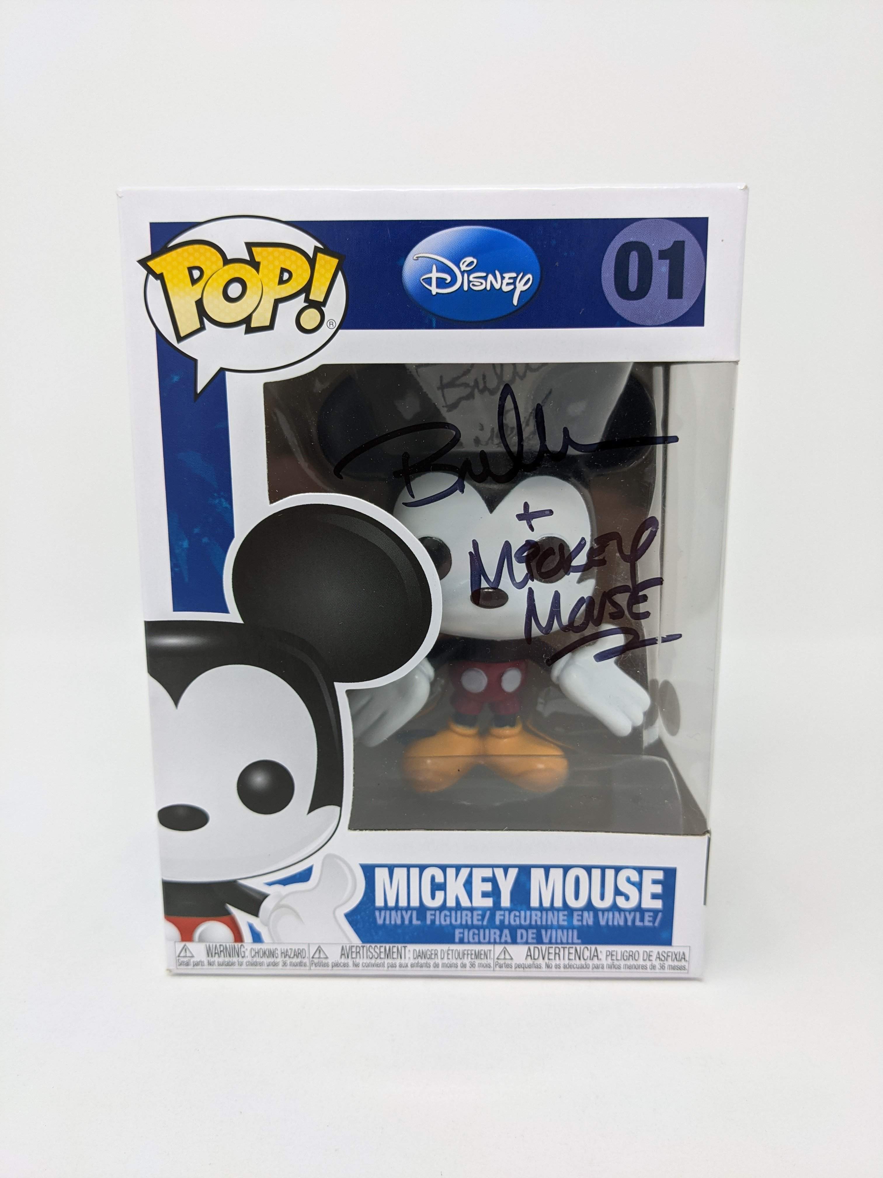 Bret Iwan Disney Mickey Mouse #01 Signed JSA Funko Pop Auto GalaxyCon