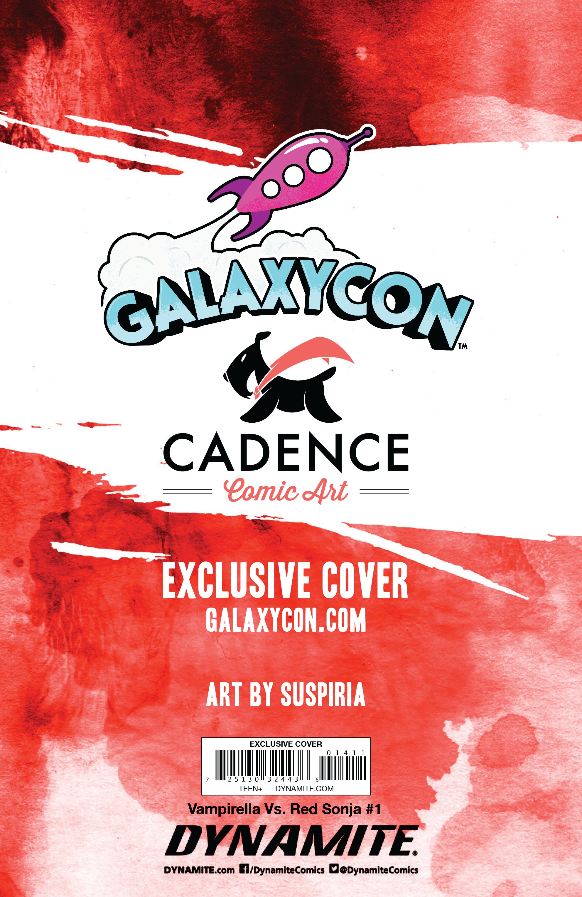 Vampirella vs. Red Sonja #1 GalaxyCon Exclusive Virgin Variant Comic Book
