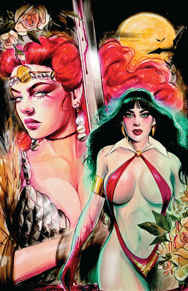 Vampirella vs. Red Sonja #1 GalaxyCon Exclusive Virgin Variant Comic Book