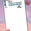 Disney Comics & Stories #10 Exclusive GalaxyCon Blank Sketch Cover Variant GalaxyCon
