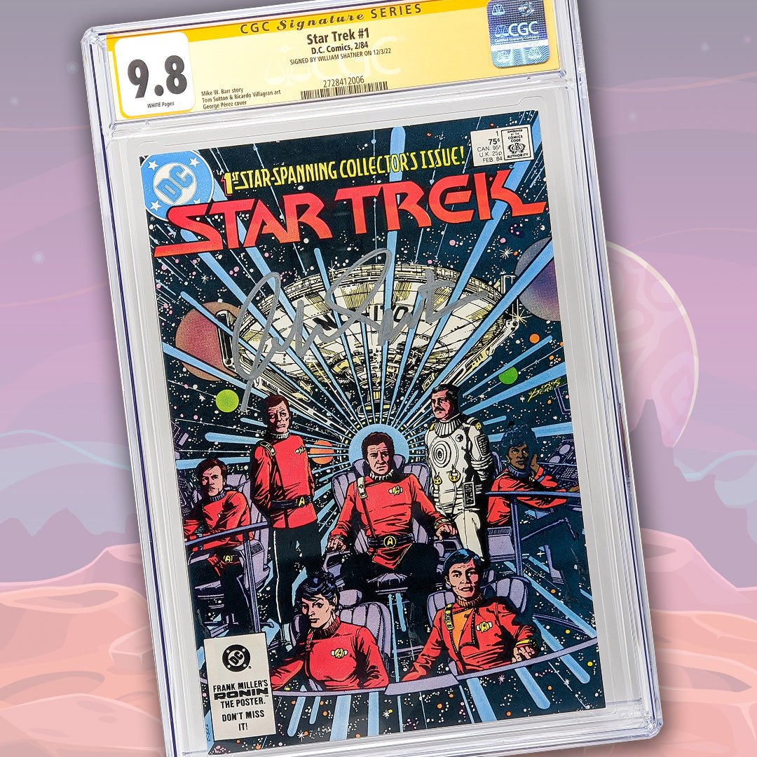 Star Trek #1 DC Comics CGC Signature Series 9.8 William Shatner