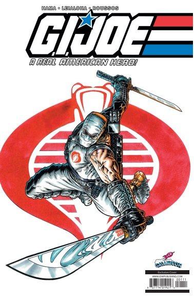 G.I. Joe: A Real American Hero #21 GalaxyCon Convention Exclusive Variant Cover GalaxyCon