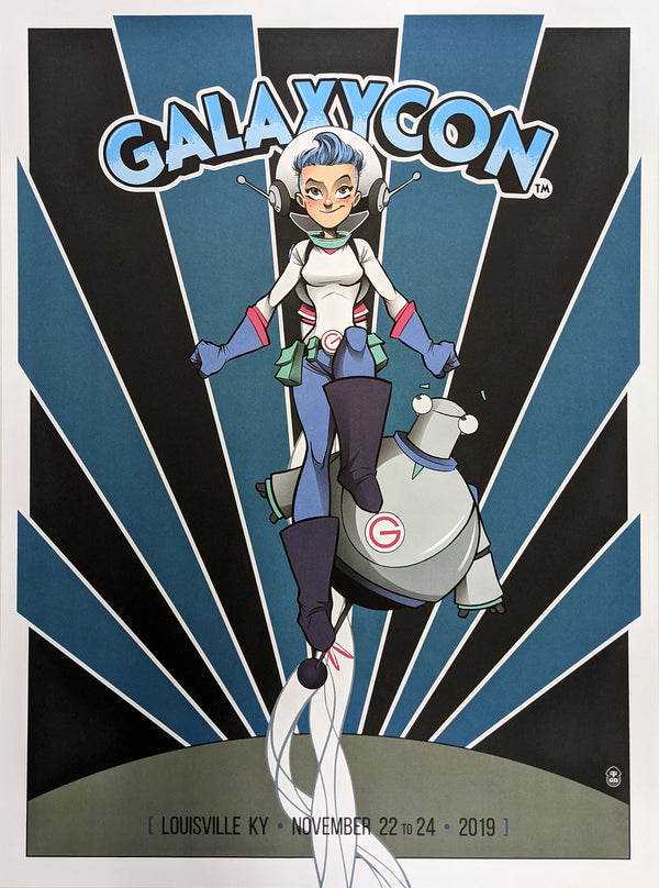 GalaxyCon Convention Exclusive 18x24 Lithograph Art Poster