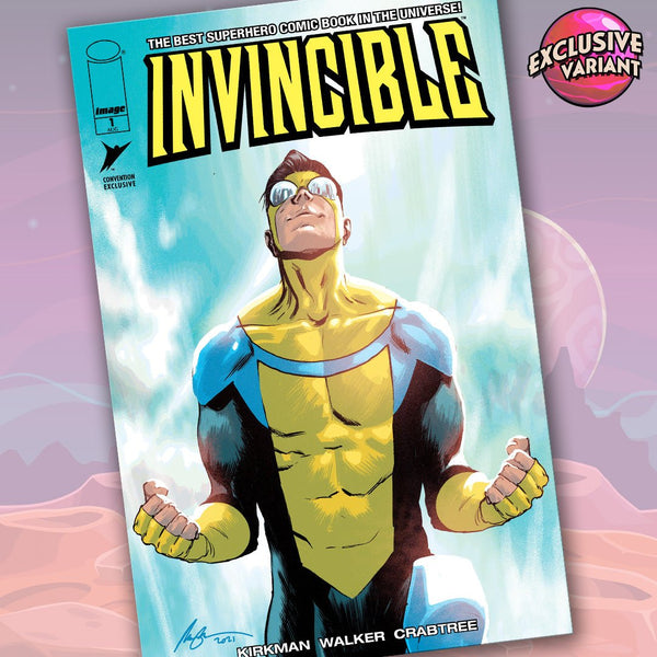 Invincible #1 GalaxyCon Exclusive Rafael Albuquerque Variant Comic Boo