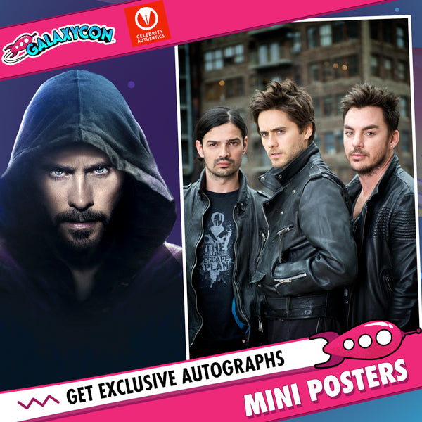 Jared Leto: Autograph Signing on More Mini Posters, TBD