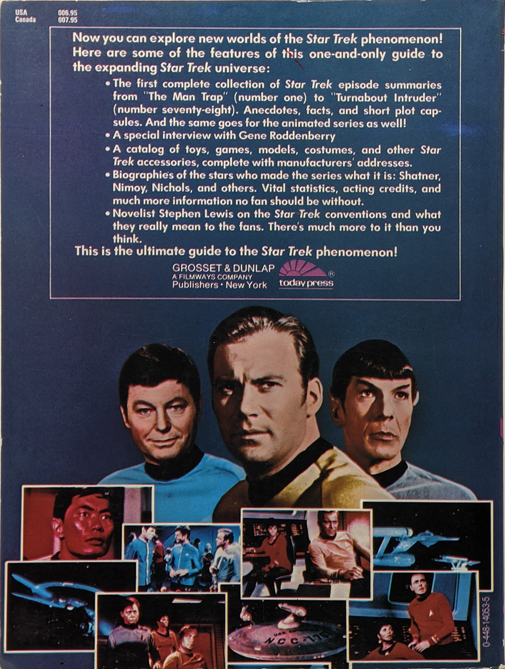 A Star Trek Catalog signed by William Shatner JSA COA Certified Autograph