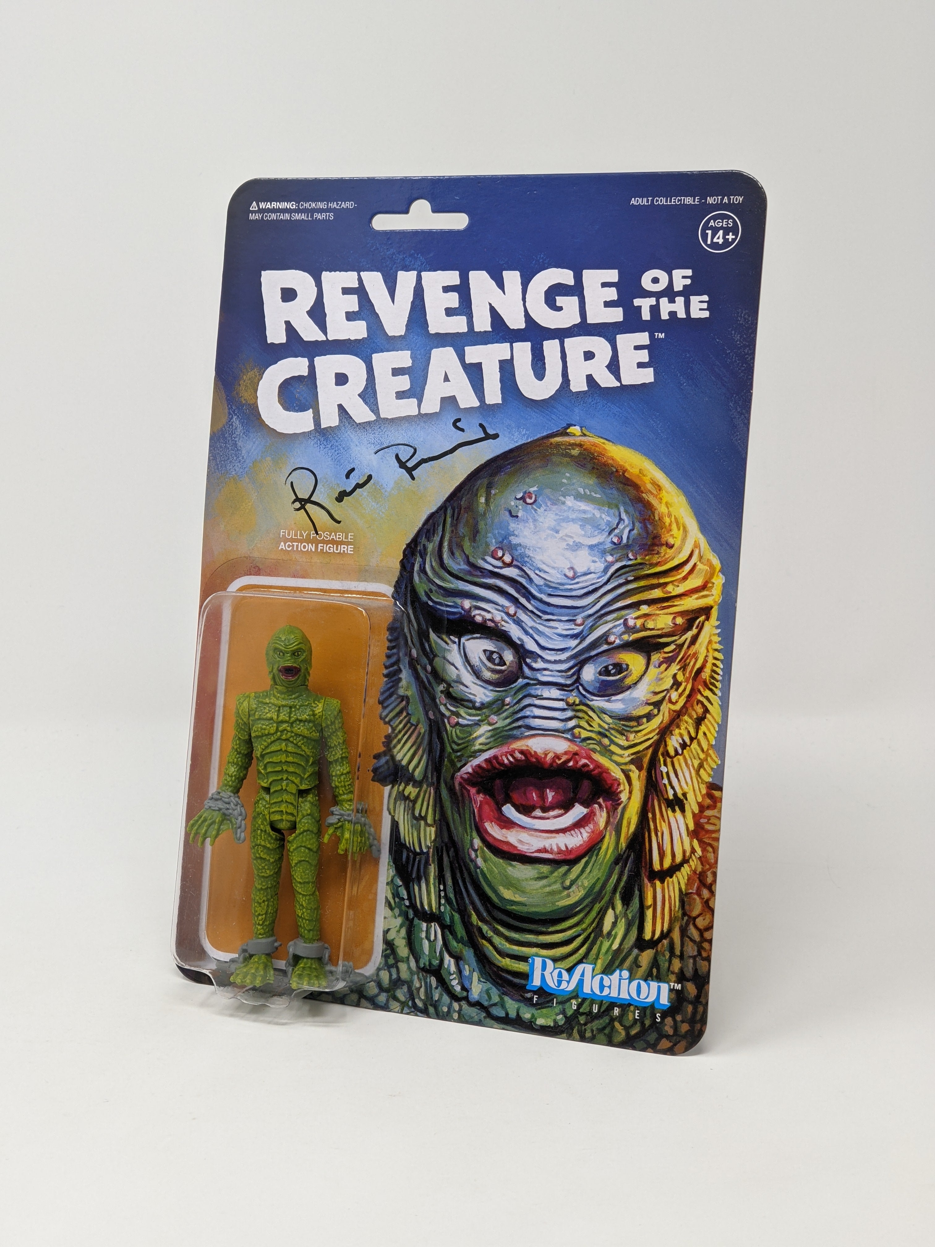 Ricou Browning Revenge of the Creature Signed ReAction Vinyl Figure JSA  Certified Autograph