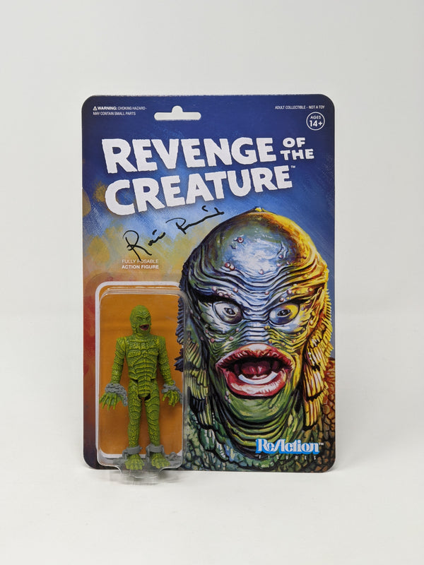 Ricou Browning Revenge of the Creature Signed ReAction Vinyl Figure JSA  Certified Autograph