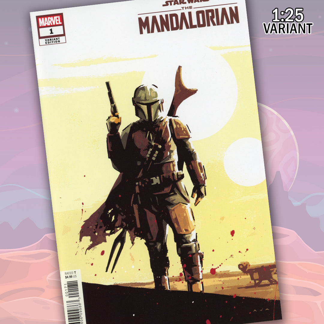 Star Wars: The Mandalorian #1 Aja 1:25 Variant Cover Comic Book