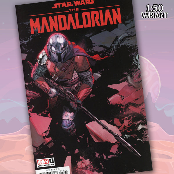 Star Wars: The Mandalorian #1 Yu 1:50 Variant Cover A Comic Book