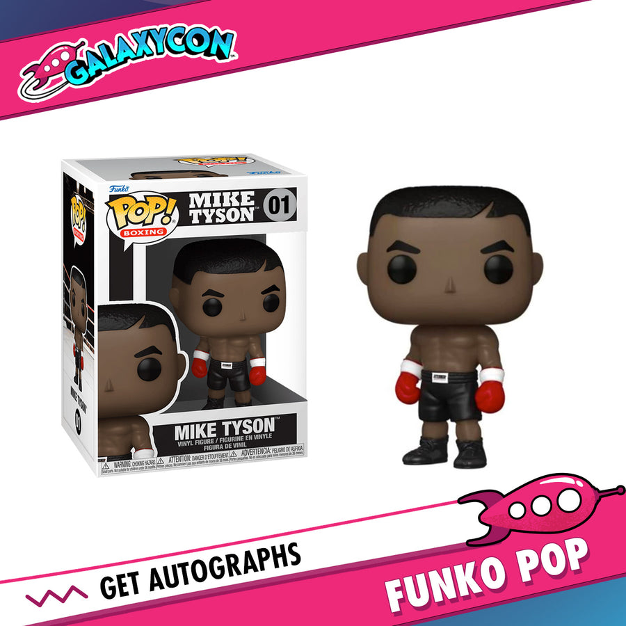 Mike Tyson: Autograph Signing on a Funko Pop, November 5th