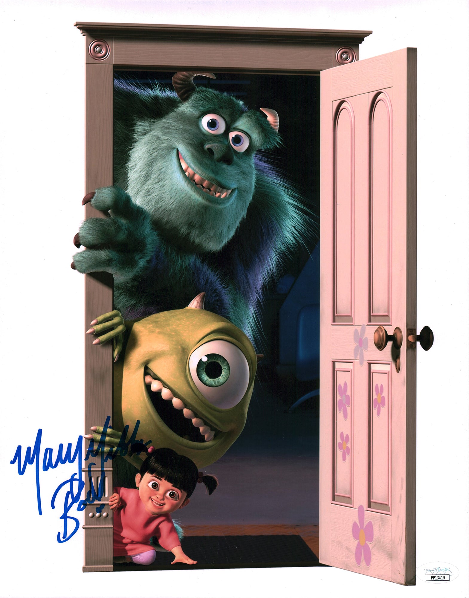 Mary Gibbs Monsters Inc 11x14 Photo Poster Signed Autographed JSA Cert mary-gibbs-monsters-inc-11x14-photo-poster-signed-autographed-jsa-cert