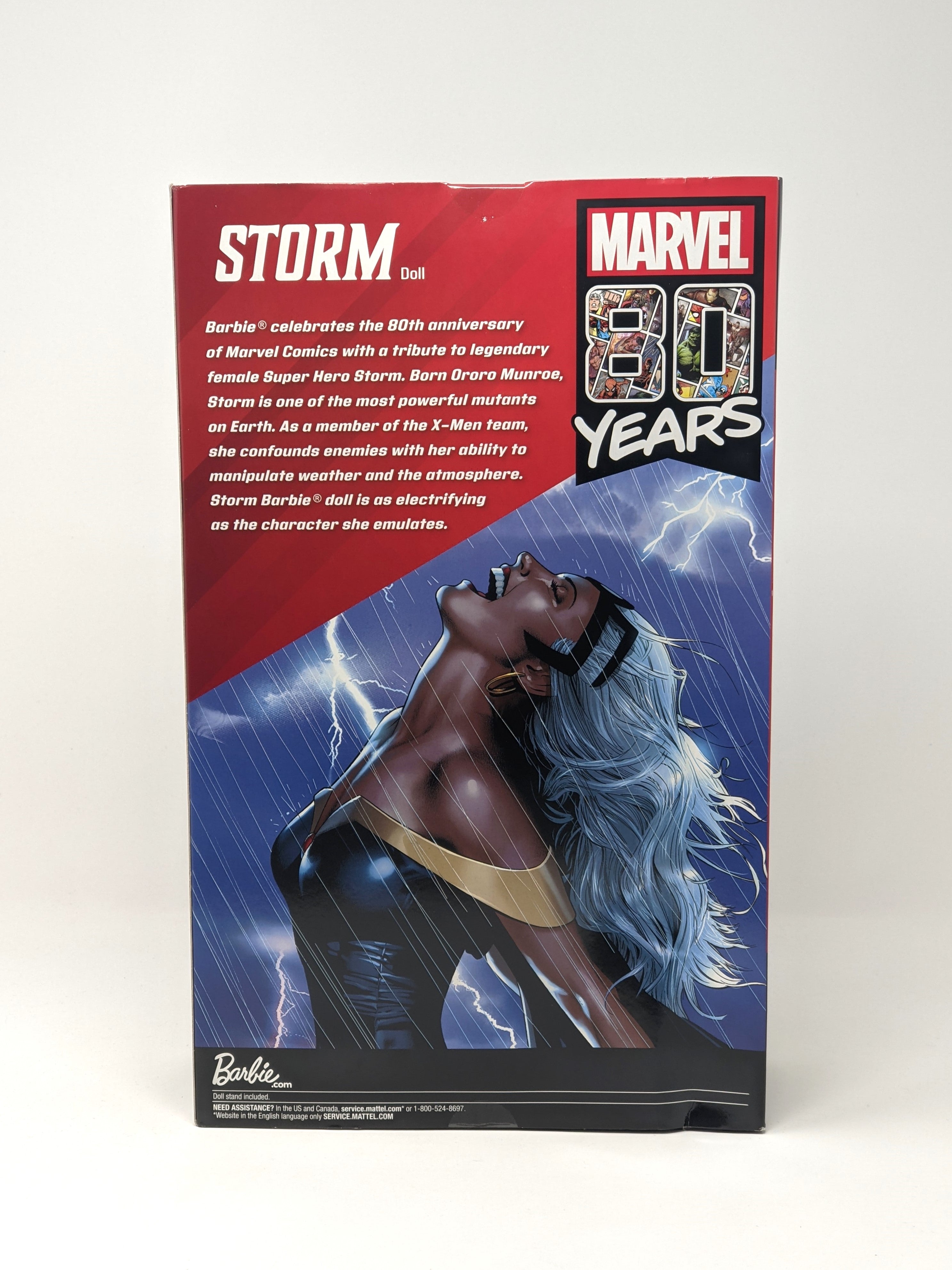 Alison Sealy-Smith Marvel Storm Signed Barbie Signature Doll JSA COA Certified Authograph