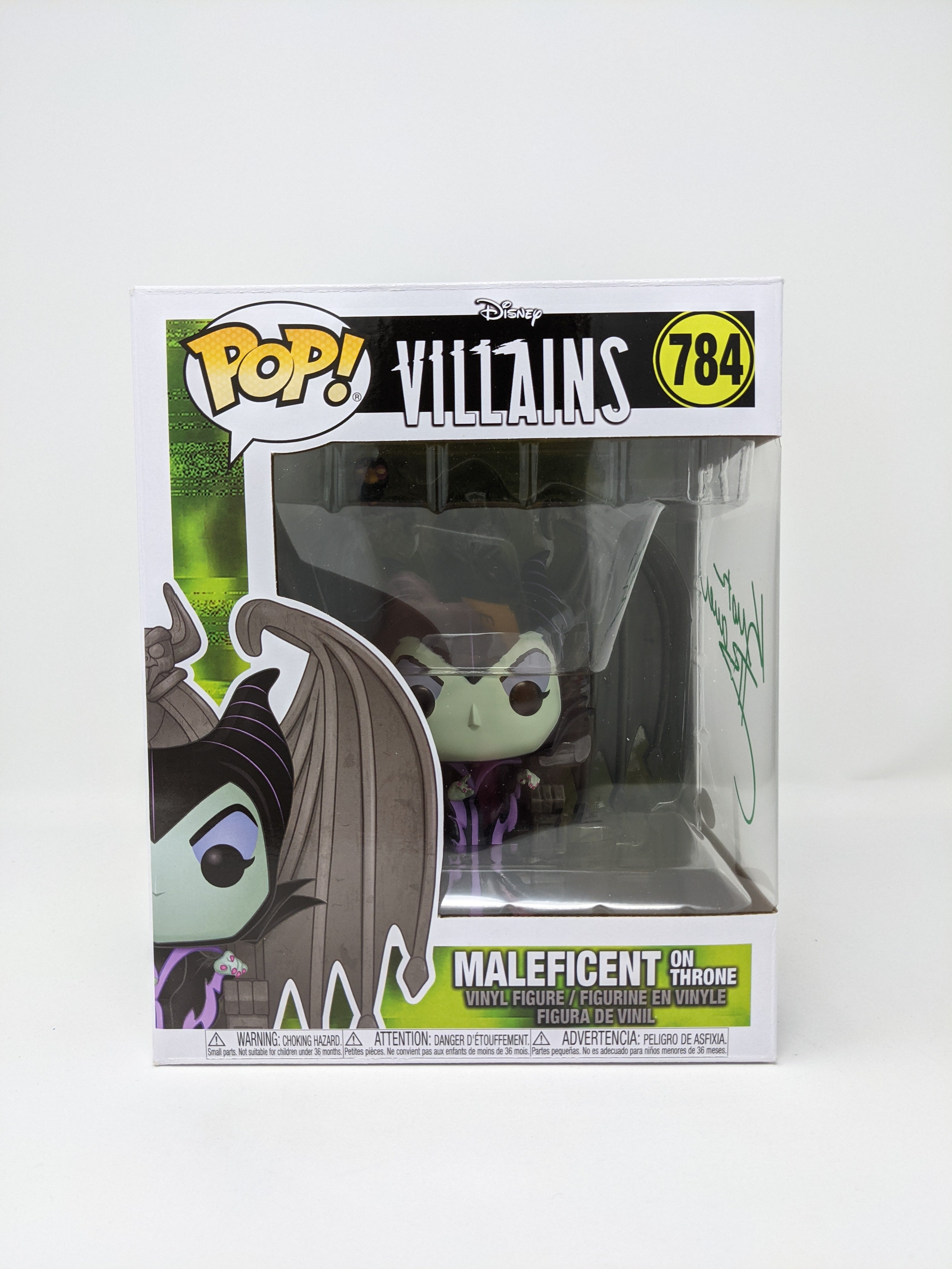 Kristin Bauer Disney Villains Maleficent on Throne #784 OUAT Signed Large Funko Pop JSA COA Autograph