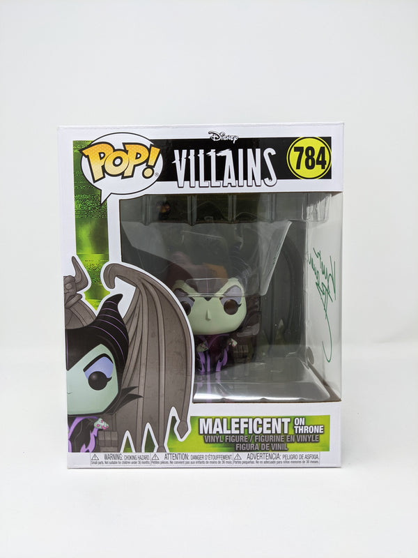 Kristin Bauer Disney Villains Maleficent on Throne #784 OUAT Signed Large Funko Pop JSA COA Autograph