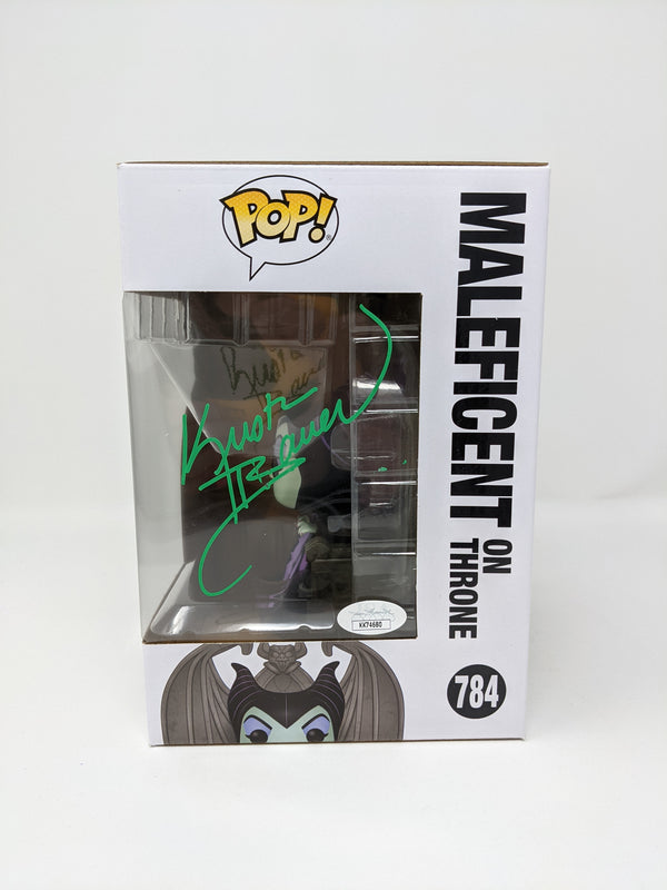 Kristin Bauer Disney Villains Maleficent on Throne #784 OUAT Signed Large Funko Pop JSA COA Autograph