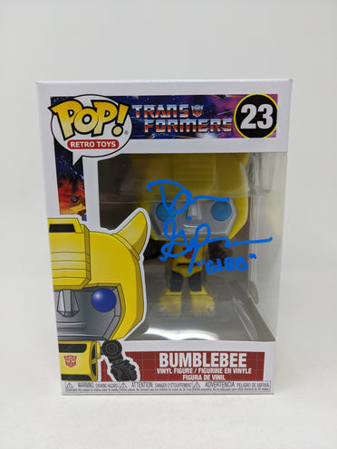 Dan Gilvezan Transformers Bumblebee #23 Signed Funko Pop JSA Certified Autograph