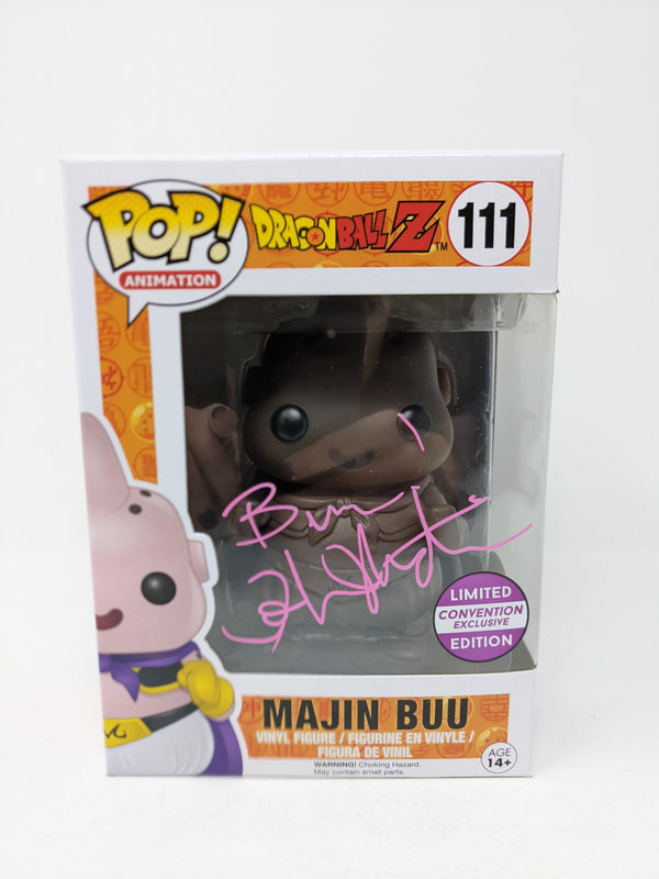Josh Martin Dragon Ball Z Chocolate Majin Buu #111 Exclusive Signed Funko Pop JSA COA Certified Autograph
