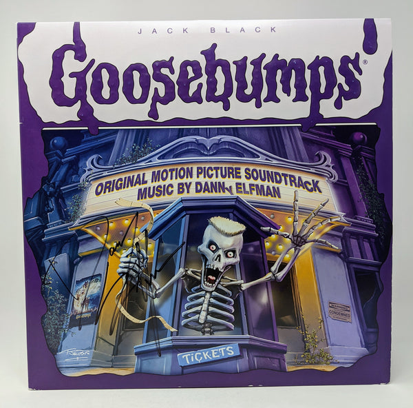 Danny Elfman Goosebumps Original Motion Picture Signed Vinyl Record Album JSA COA Certified Autograph