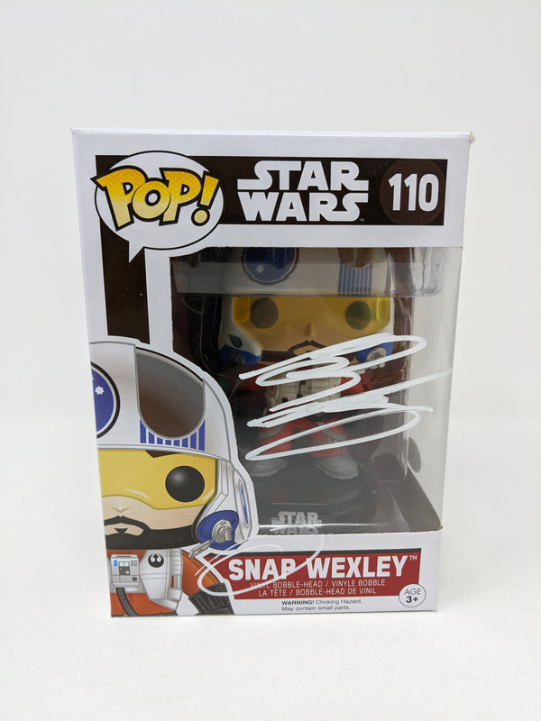 Greg Grunberg Star Wars Snap Wexley #110 Signed Funko Pop JSA Certified Autograph