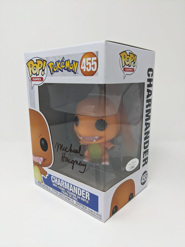Michael Haigney Pokemon Charmander #455 Signed Funko Pop JSA Certified COA Auto