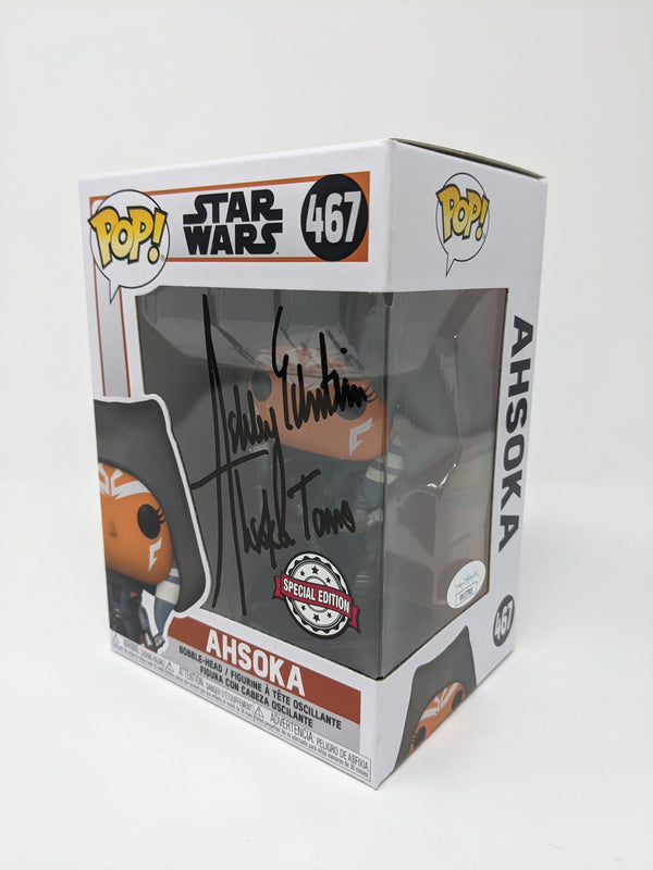 Ashley Eckstein Star Wars Ahsoka #467 Exclusive Signed Funko Pop JSA COA Certified Autograph