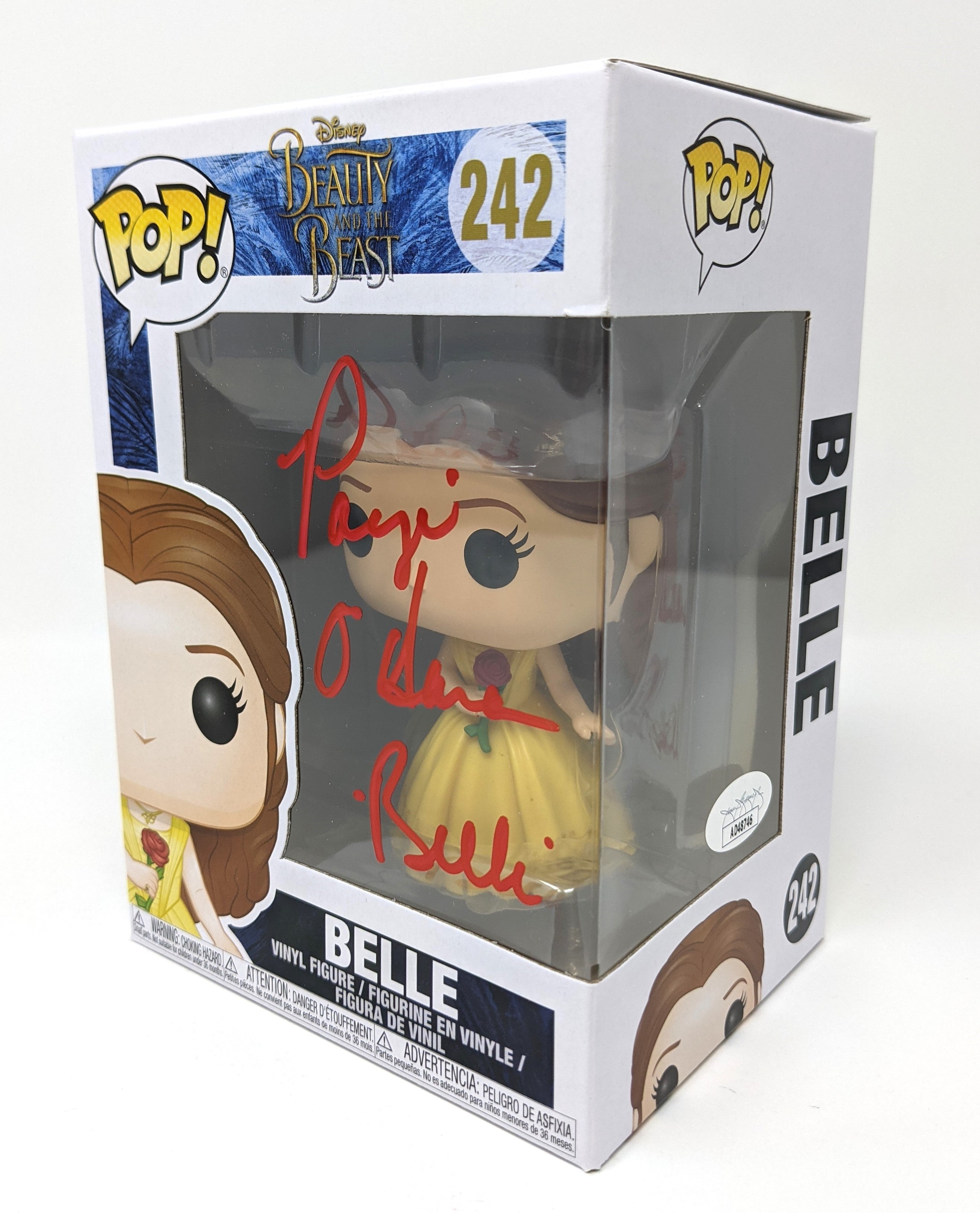 Paige O'Hara Autographed Beauty & The Beast Belle POP Vinyl Figure –  Celebrity Authentics