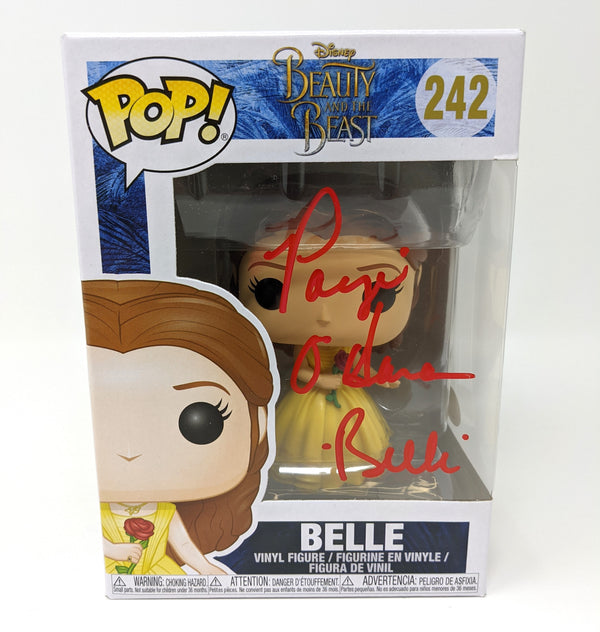 Paige O'Hara Disney Beauty and the Beast Belle #242 Signed Funko Pop JSA Certified Autograph