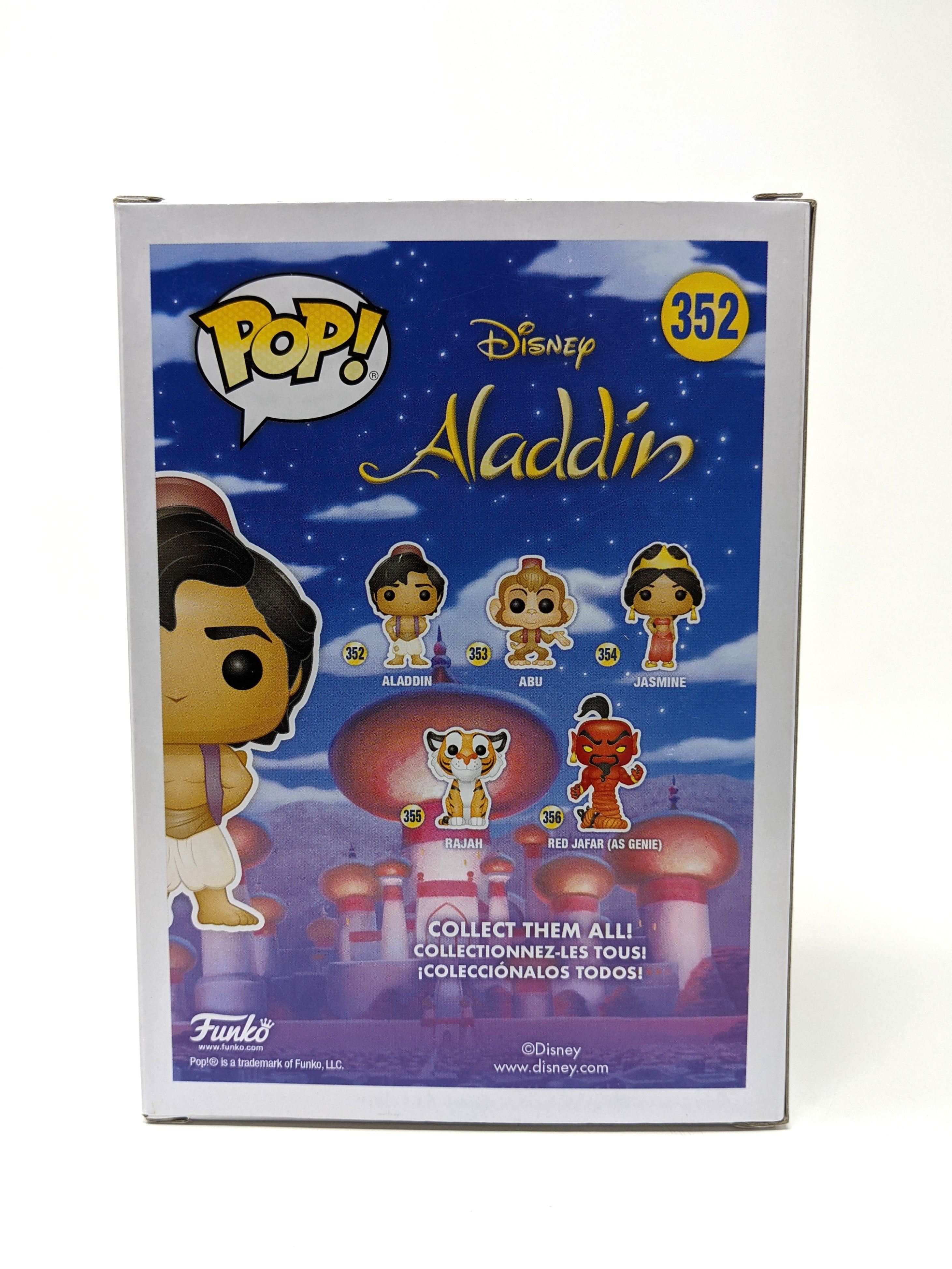 Scott Weinger Disney Aladdin #352 Signed Funko Pop JSA COA Certified Autograph