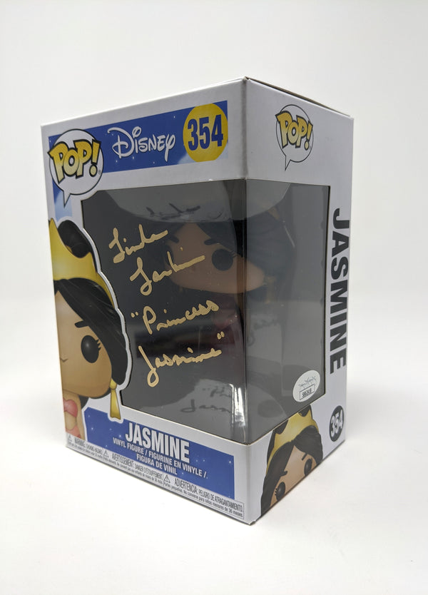 Linda Larkin Disney Aladdin Jasmine #354 Exclusive Signed Funko Pop JSA Certified Autograph