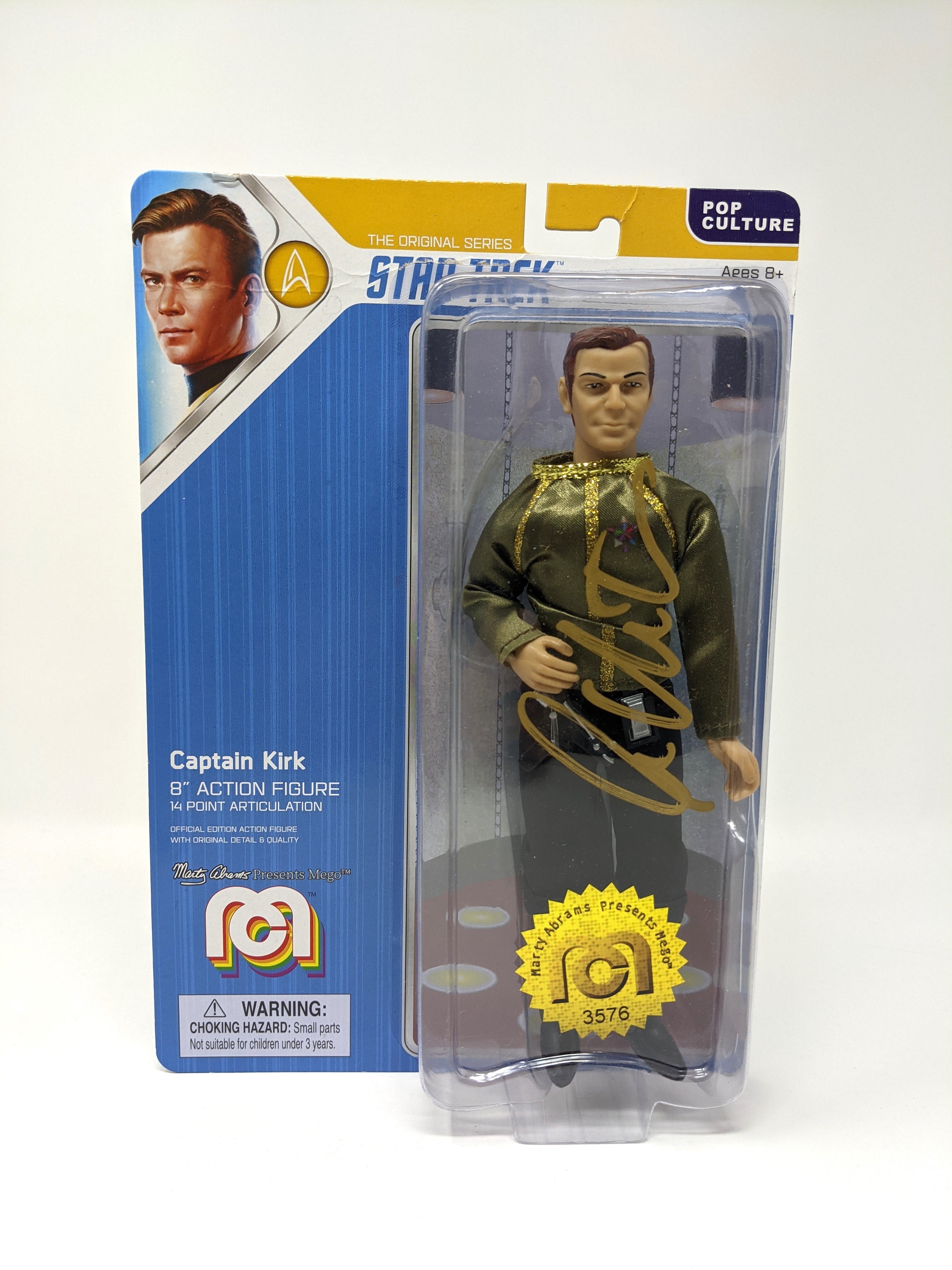 William Shatner Star Trek Captain Kirk Mego 8