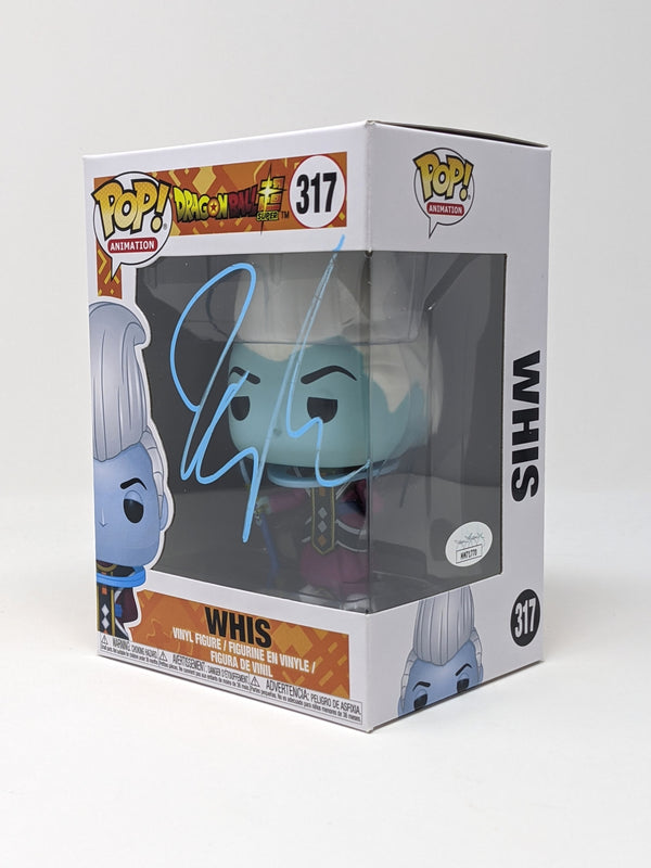Ian Sinclair Dragon Ball Whis #317 Signed Funko Pop JSA Certified Autograph