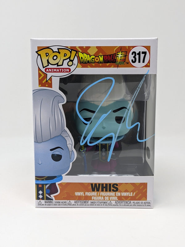 Ian Sinclair Dragon Ball Whis #317 Signed Funko Pop JSA Certified Autograph