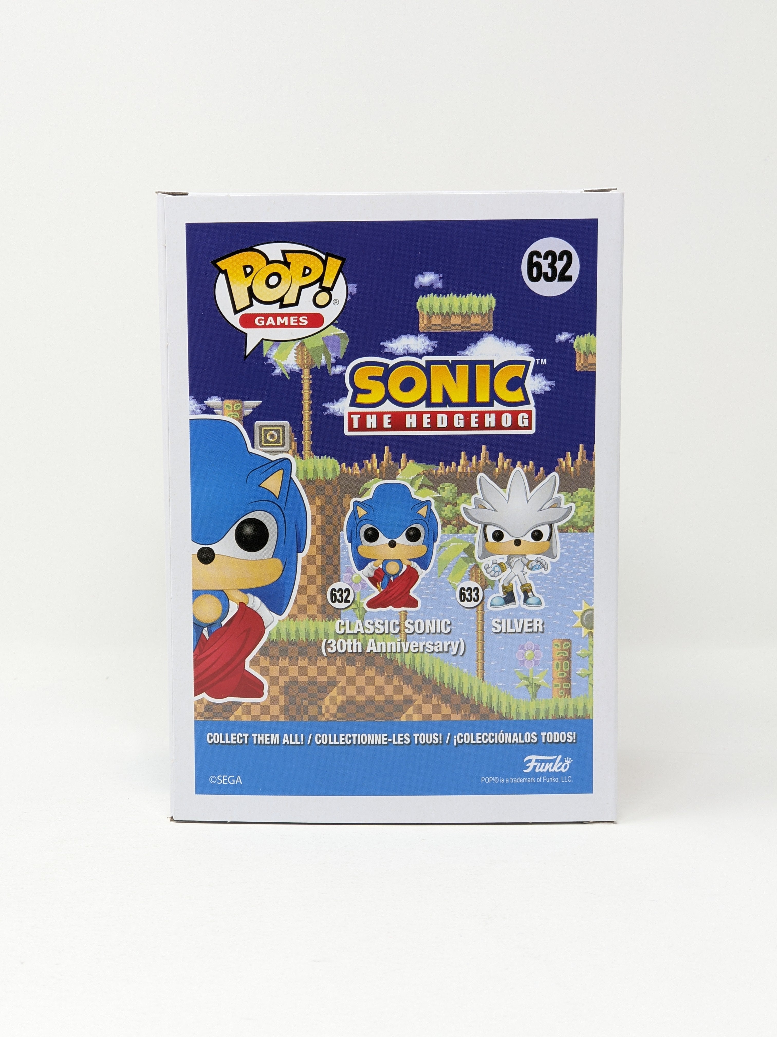 Ben Schwartz Sonic the Hedgehog Classic Sonic #632 Signed Funko Pop JSA COA Certified Autograph