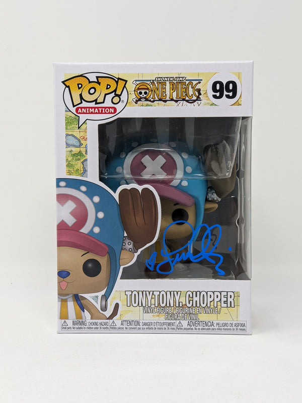 Lisa Ortiz One Piece Tony Tony Chopper #99 Signed Funko Pop JSA COA Certified Autograph