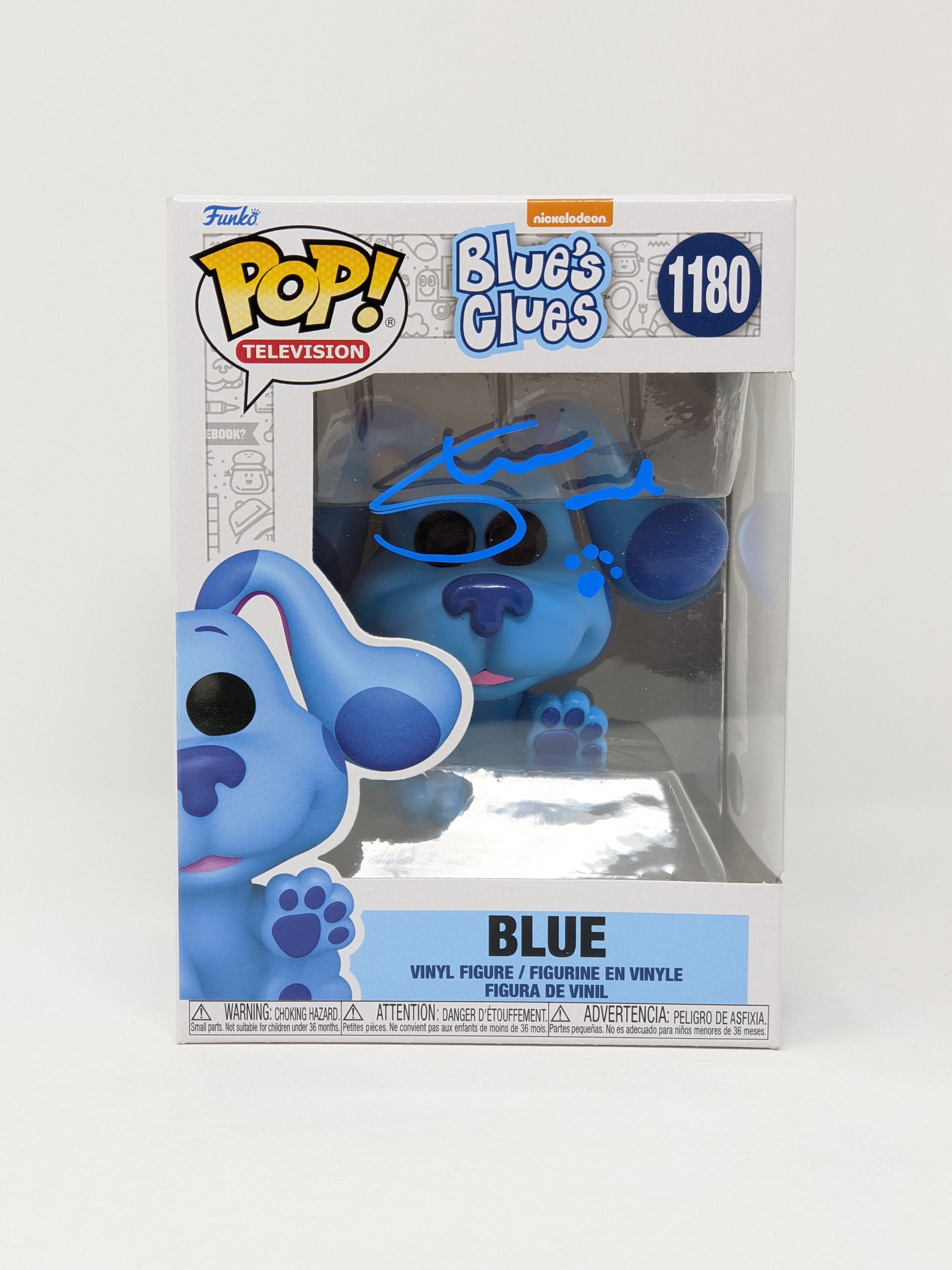 Steve Burns Blue's Clues Blue #1180 Signed Funko Pop JSA Certified Autograph