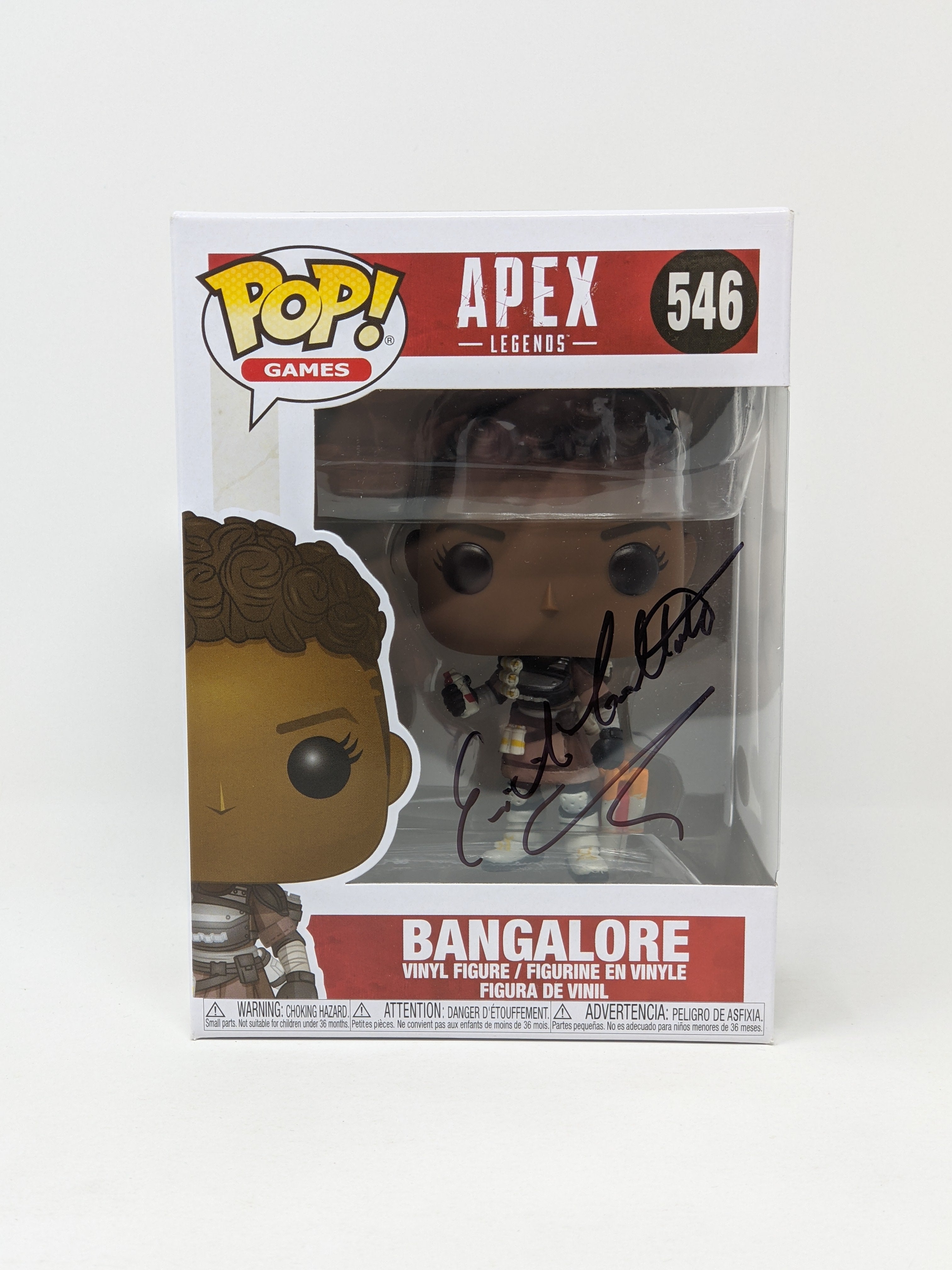 Funko high quality Pop Apex Legends LifeLine Autograph COA