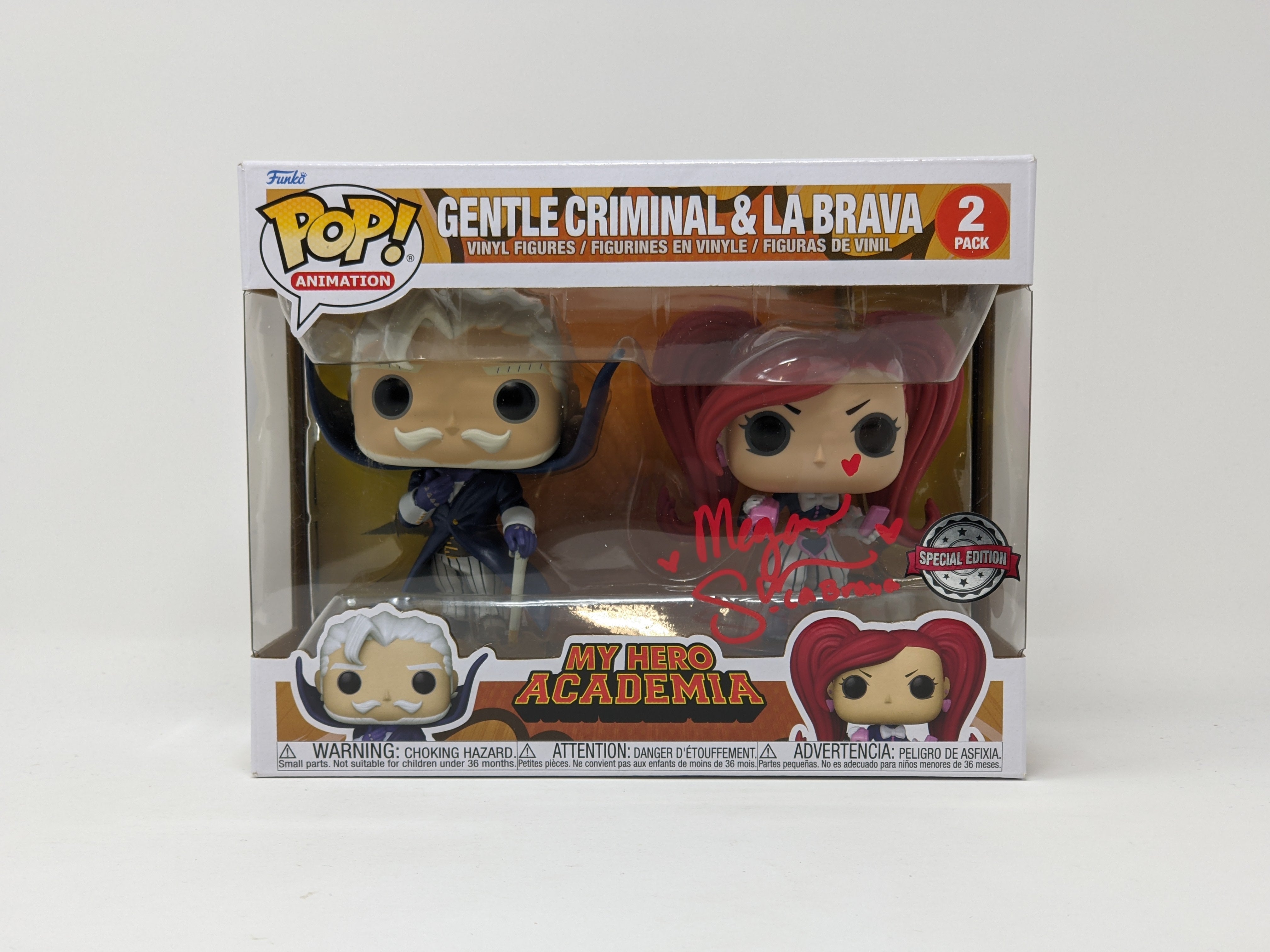 Gigantomachia Funko Pop My sold Hero Academic Autograph