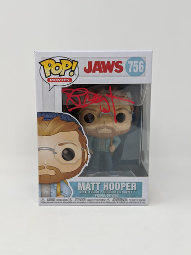 Richard Dreyfuss Jaws Matt Hooper #756 Signed Funko Pop JSA Certified Autograph