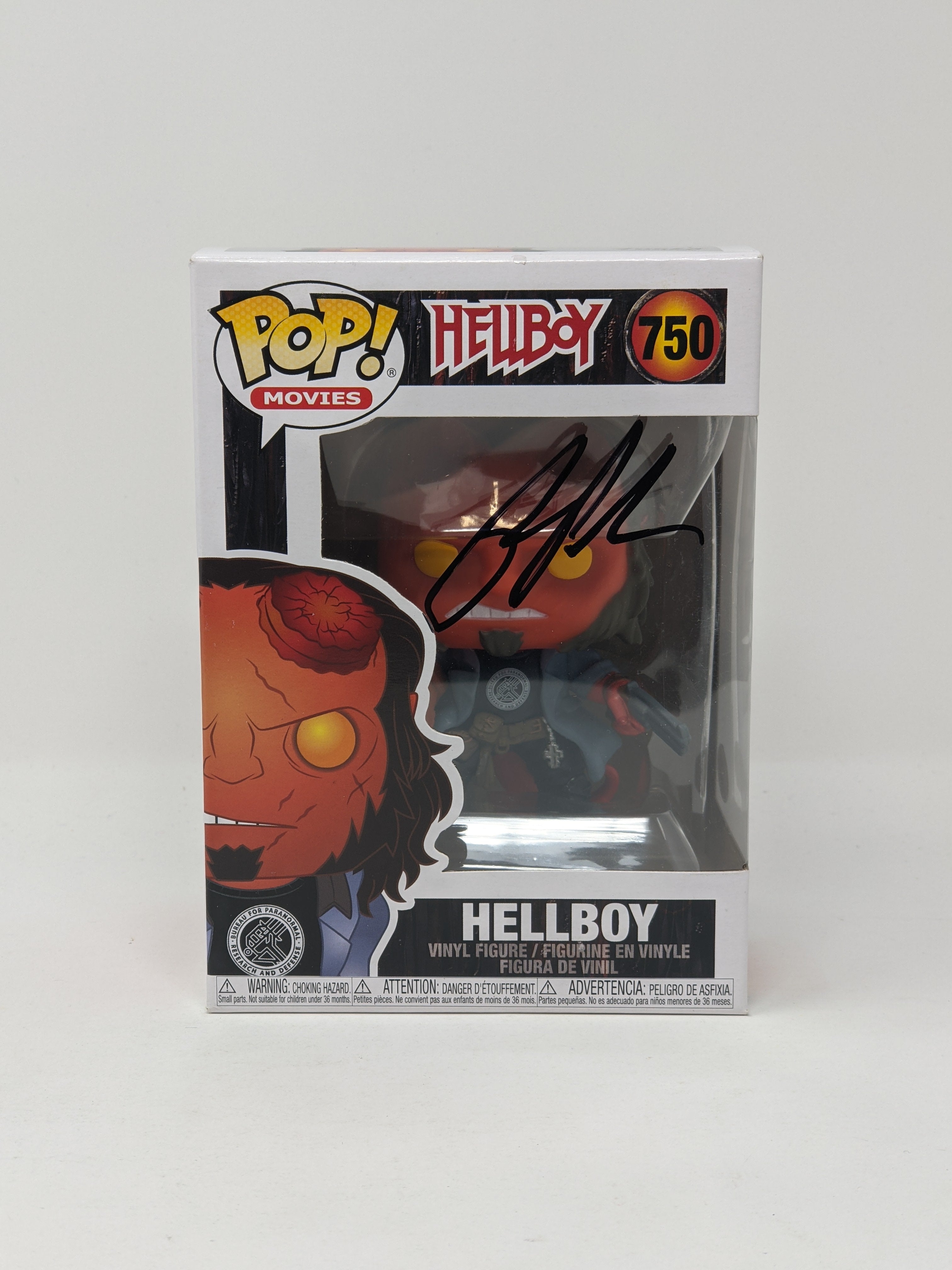 Ron Perlman Hellboy #750 Signed Funko Pop JSA Certified Autograph