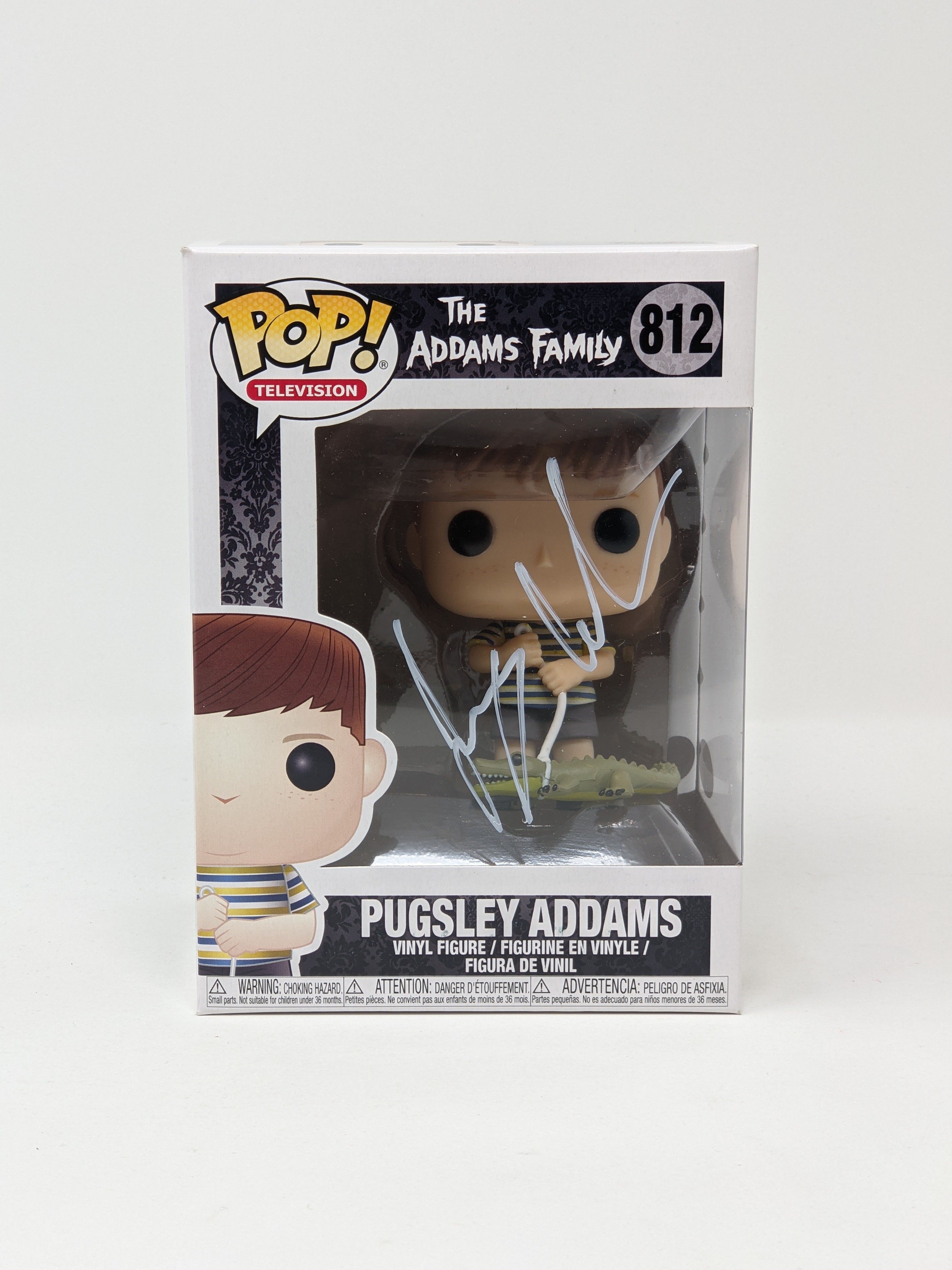 Jimmy Workman Addams Family Pugsley Addams #812 Signed Funko Pop JSA COA Certified Autograph
