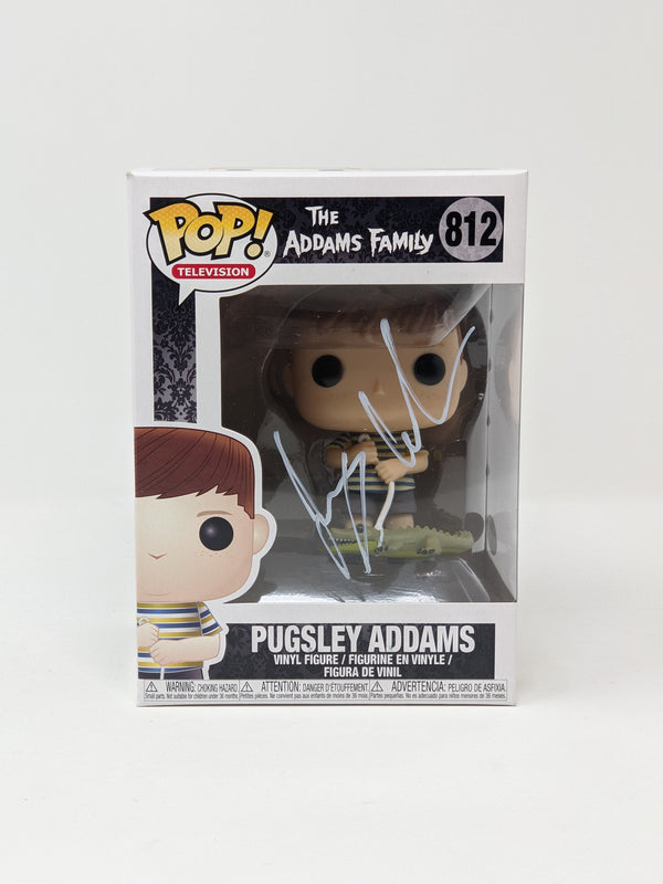 Jimmy Workman Addams Family Pugsley Addams #812 Signed Funko Pop JSA Certified Autograph